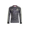 X Maharishi Arsenal Full Print Training Long Sleeve Football Shirt Men Tops Black IN4757