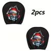 2Pcs Elastic Headrest Protector Universal Car Head Pillowcase Auto Seat Headrest Cover  Car Interior
