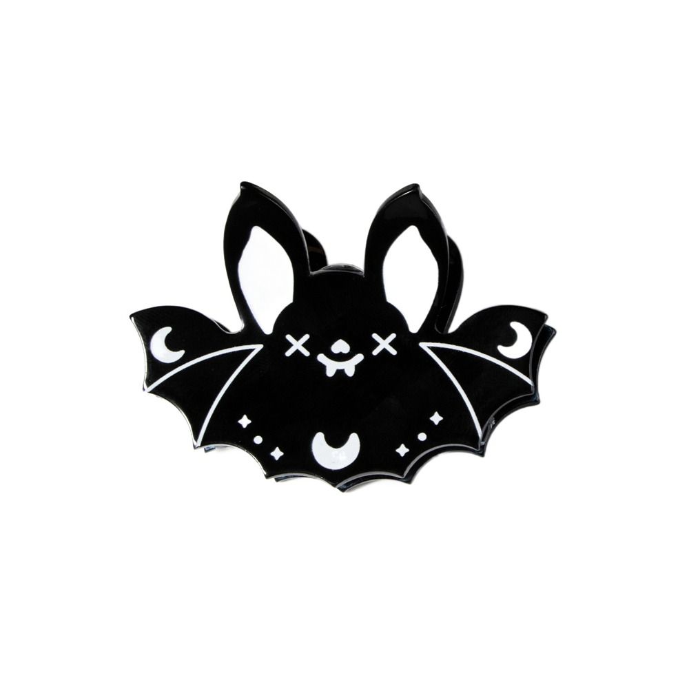 Halloween Butterfly Hair Clip Skeleton Halloween Shark Clip Funny Ghost Hair Claw  Female/Girls