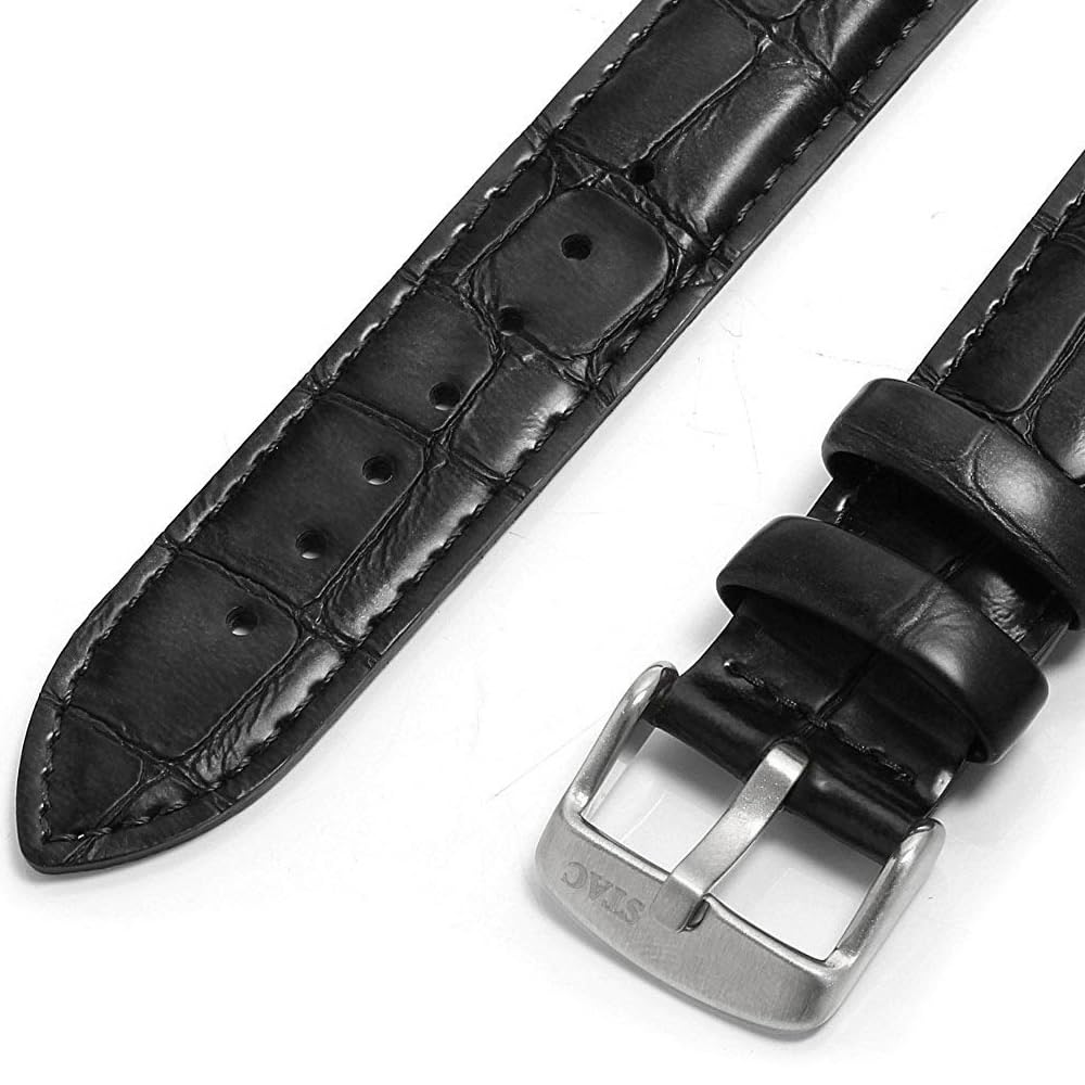 The STAC Made In Japan Watch 36mm Classic Retro Unisex Blue Green Black Croco Leather [The Stack] Men's Women's ST-AR002