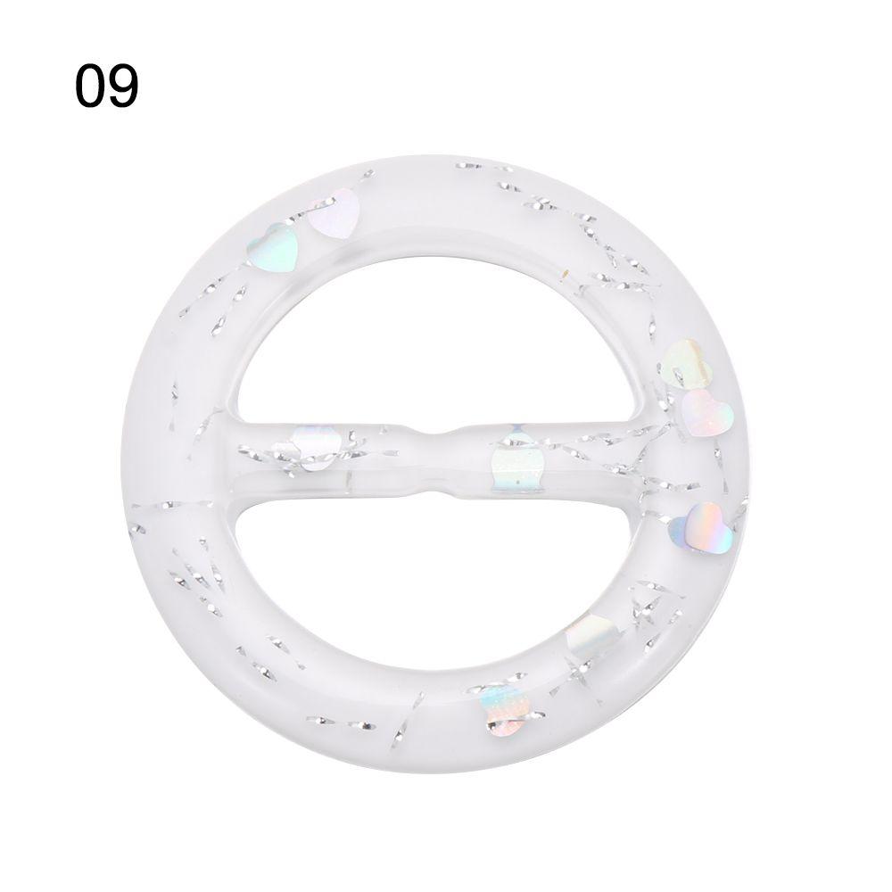 Crafts Garment Accessories Clothing Decor Shirt Button Belt Buckle Scarf Clips Ring T-shirt Clips