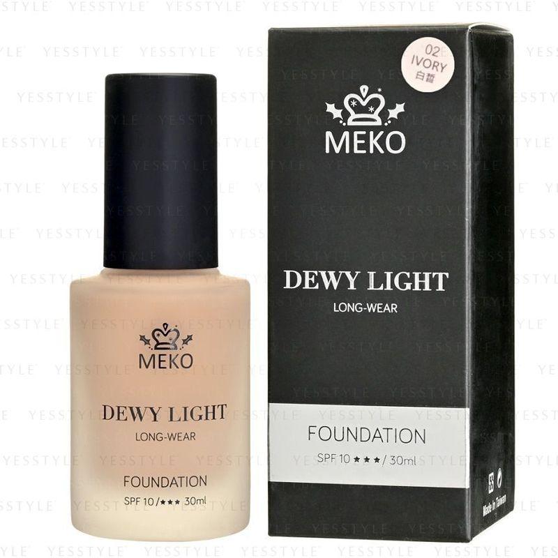 MEKO - Сияющая стойкая тональная основа SPF 10 PA+++