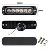 Truck 12V-24V Smd LED Warning Light Strobe Grille Flashing Car Beacon Lamp Multiple Colors 18 Modes Traffic Signal Mmodification