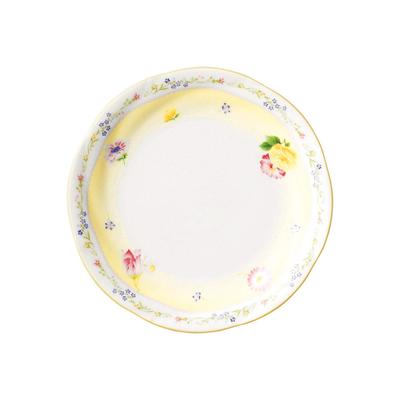 Средняя тарелка Noritake Jeune Frere желтая тарелка безопасна для микроволновой печи 18,3 см 59315A/4620 диаметр прибл.. 18,3 см, высота прибл.. 1.8cm