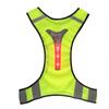 New 2024 LED Wireless Cycling Vest 20L MTB Bike Bag Safety LED Turn Signal Light Vest Bicycle Reflective Warning Vests With Remo