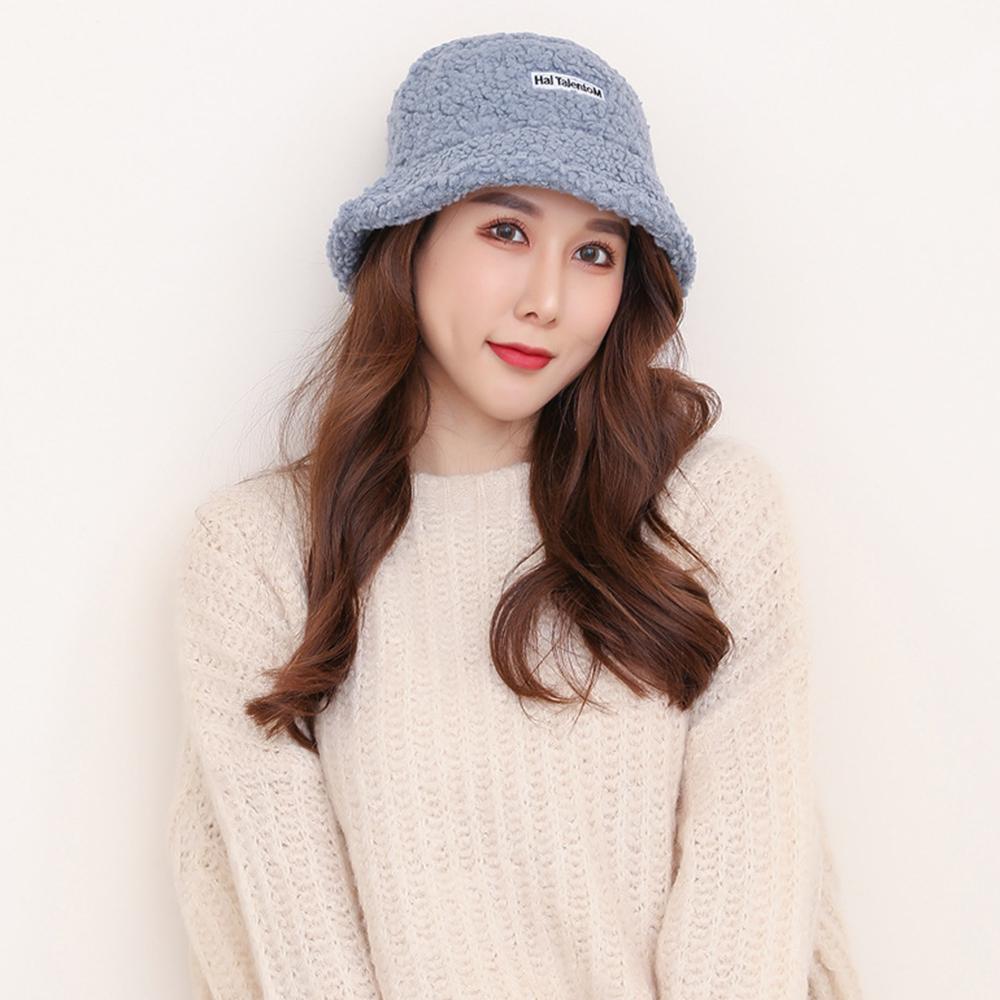 Warm Beanies Fisherman Cap Thick Warm Sun Caps Portable Bucket Hat Autumn Winter