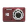 KODAK PIXPRO Easy To Use Zoom FZ55-RD 16MP Digital Camera 5x Optical Zoom Wide Angle 28mm 2.7 Inch LCD Screen (Red)