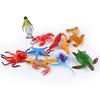 (Precious memory)A Set Simulation Plastic Ocean Animals  Sea Creatures Model Educative Toys