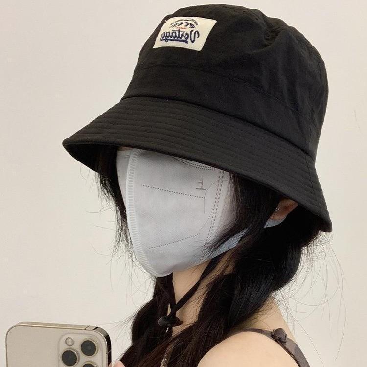 Summer Wide Koreanstyle Brim Bucket Hat For Women Breathable And Warm