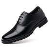 Foreign trade hole leather shoes men's genuine leather men's business dress three joint work leather sandals men's shoes