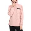 Женская толстовка с капюшоном и логотипом Li Ning, розовая AFDR832-5
