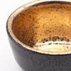 Mino Ware Jug and Cup Half Sake Black Made in Product Number "Gold Glaze" Set, Set, Glaze/Gold Finish, 1.5-cup Set, Tableware, Gift, Father's Day,