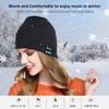 2020Winter Bluetooth USB Rechargeable Music Headset Warm Knitting Beanie Hat Cap