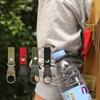 Outdoor Tactical Nylon Beverage Bottle Water Bottle Hanging Buckle Mountaineering Buckle Portable Water Bottle Hook