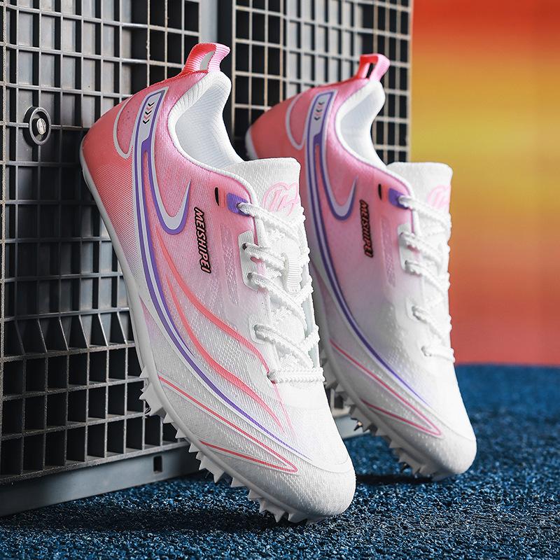 Мужские и женские шиповки для бега, легкоатлетические шиповки, шиповки для спринта, весенне-летние низкие сетчатые шиповки, профессиональные соревновательные, для спортивных тестов ru