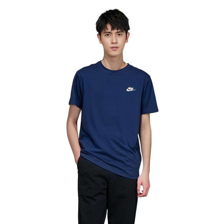 Nike Спортивная футболка Мужская Темно-синий AR4999-410