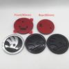 1 шт. 3D 90 мм 80 мм для автомобиля SKODA Передняя решетка радиатора Капот Багажник Наклейка Значок Аксессуары для стайлинга