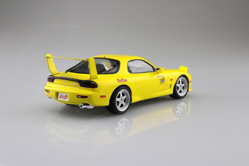 Aoshima Bunka Kyozaisha Initial D Keisuke Takahashi FD3S Volume 1 Specification Scale Plastic Model No.12 RX-7 1/24