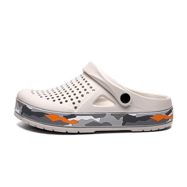 Fashion Clogs Men Sandals Casual Shoes EVA Lightweight Sandals Unisex Colorful Shoes for Women Summer Beach Slippers 36-45