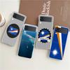 Прозрачный чехол для телефона Samsung Galaxy Z Flip 3 4 5 6 7 Жесткий складной ПК Z Flip3 Flip4 Чехол Флаг Маршалловых островов