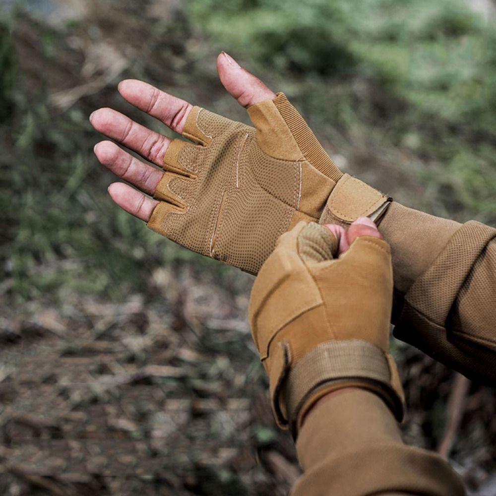 Vintage Racing Gloves Wear-Resistant Half Finger Gloves Retro Motorcycle Gloves Women Men