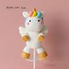 Rainbow Birthday Cake Decoration Cute Cartoon Rainbow Cake Toppers Kids Girls Happy Rainbow Cloud Unicorn Birthday Cupcake Decor