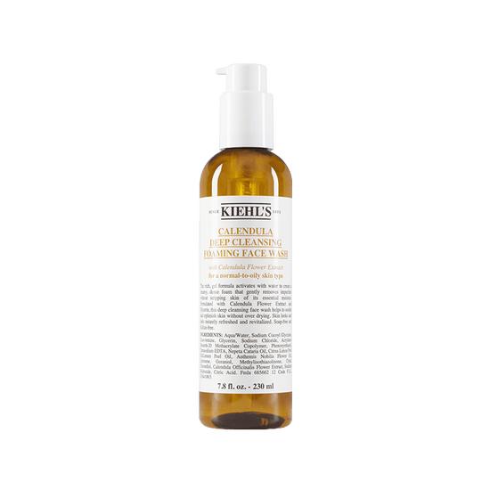 Kiehl's Calendula Deep Cleansing Foaming Face Wash (75ml/230ml)