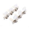 2Pcs/Set Metal Machine Head Tuners Keys Semi-closed Guitar String Tuning Pegs  Folk Acoustic