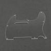 FLEOR 8-Hole Telecaster Pickguard (with Screws) - USA/MX Standard Telecaster Pickguard Replacement, 1-Ply Clear