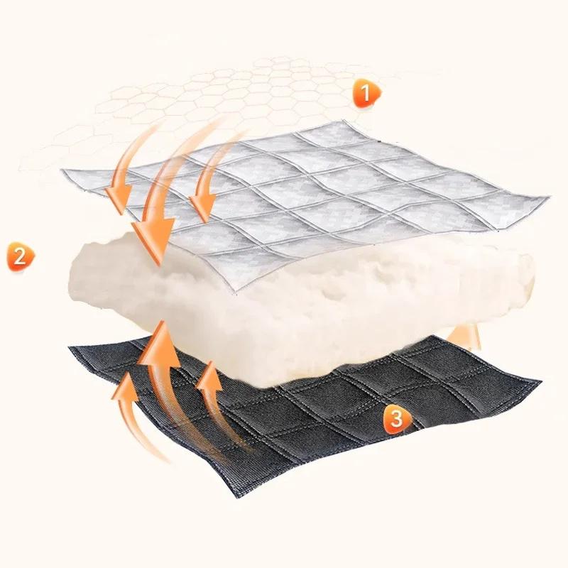 Ветрозащитная, теплая штора для окна, холодная, двойная, плотная, блэкаут, звукоизоляционная, хлопковая, для окна, легкая установка, дизайн, блокирующий холод, для теплого зимнего дома