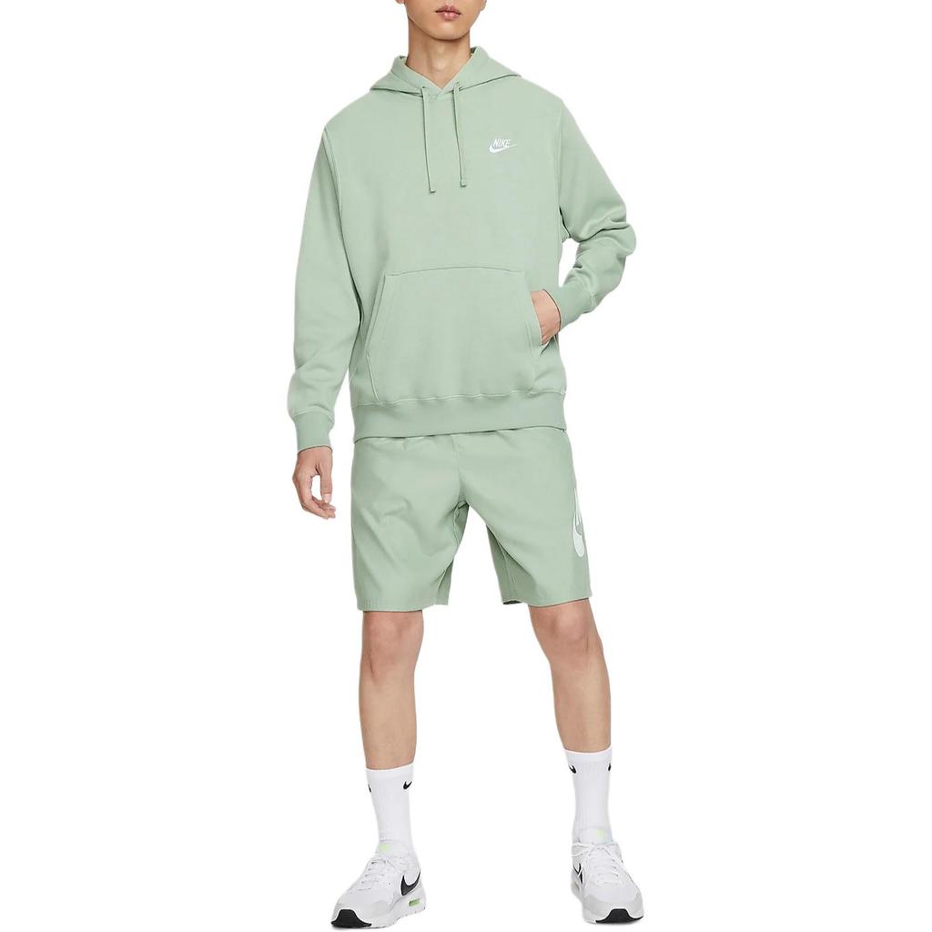 Nike Спортивный клуб FW24 Флисовая толстовка с капюшоном Мужские толстовки Horizon-Green BV2655-371