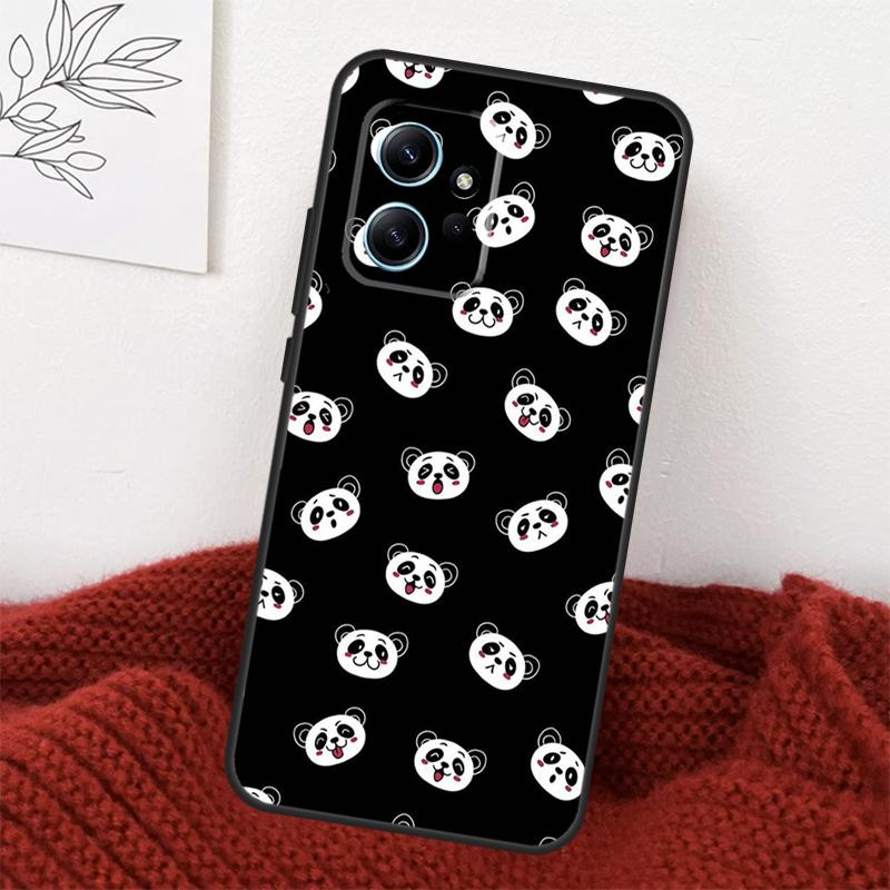 Чехол Животное Панда Для Xiaomi Redmi Note 14 13 12 11 10 15 Pro Plus Чехол Для Redmi 15 15C 10C 12C 13C 14C