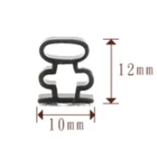 6M силиконовая резиновая уплотнительная лента для дверей, окон, звукоизоляционная лента, самоклеящаяся лента 10x1/6/8/10/12/15 мм, оконная фурнитура