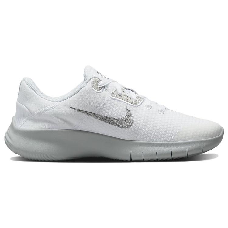 (WMNS) Nike Flex Experience Run 11 Wide 'White Metallic Silver' Women's DH8254-100