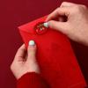 4Pcs/set DIY Snake Year Blessing Sticker Cartoon Red Envelope Bag Sticker  Handbook