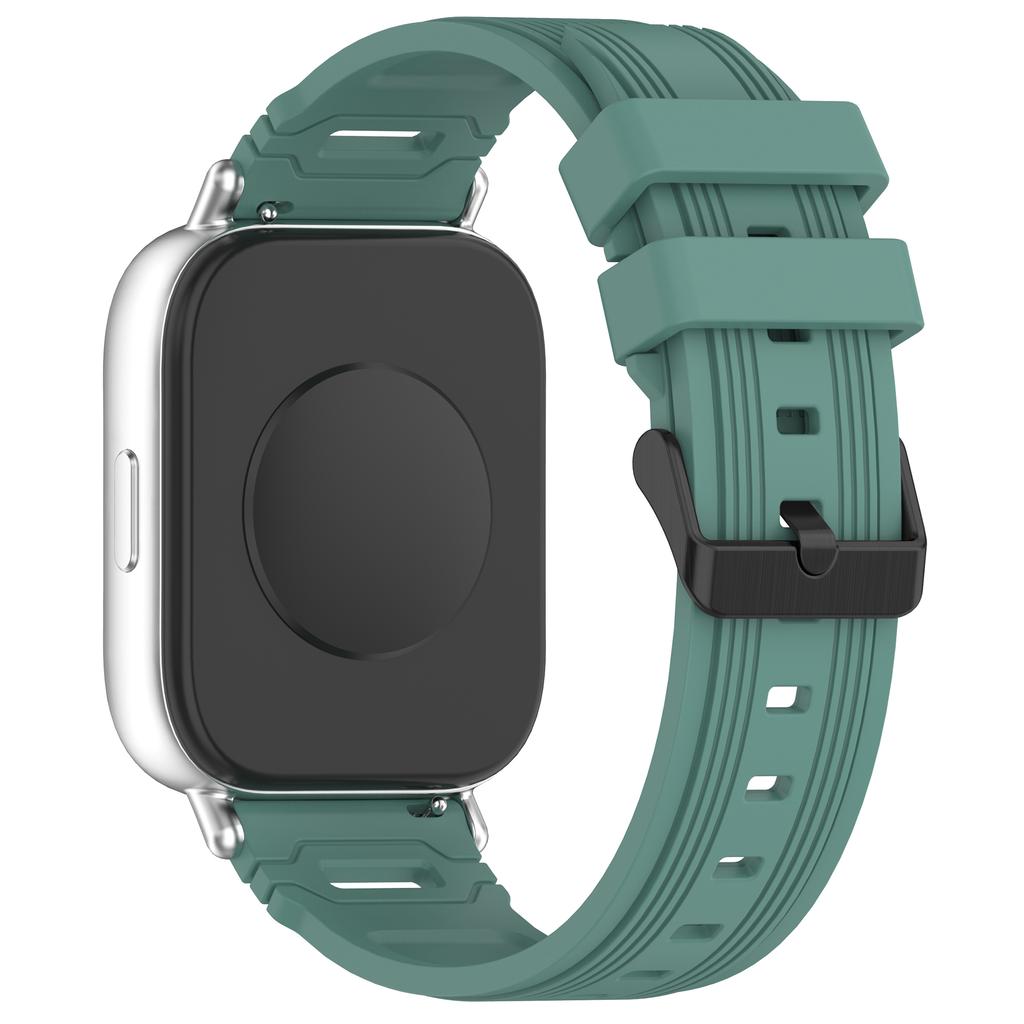 22mm Universal Silicone Watch Band For Huawei Watch GT 5 Pro 46mm/GT 5 46mm/GT 4 46mm Vertical Stripes Strap
