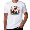 Asian Small Clawed Otter T-Shirt Man Tshirt T-Shirt