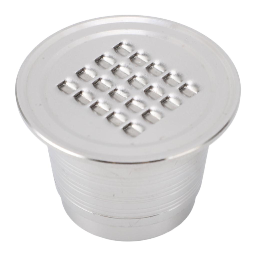 Кофейная капсула с ложкой-щеткой, фильтровальной бумагой, уплотнительным кольцом, квадратным отверстием, из нержавеющей стали, многоразовая кофеварка