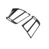 For BMW X5 X6 F16 F15 14-18 2PCS Chrome Interior Dashboard Side Air Condition AC Vent Cover Trim Car Interior