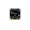 0,96-дюймовый OLED-дисплейный модуль 128x64 IIC 4pin, экран с высоким контрастом для микроконтроллеров, электронных тестов, DIY-проектов