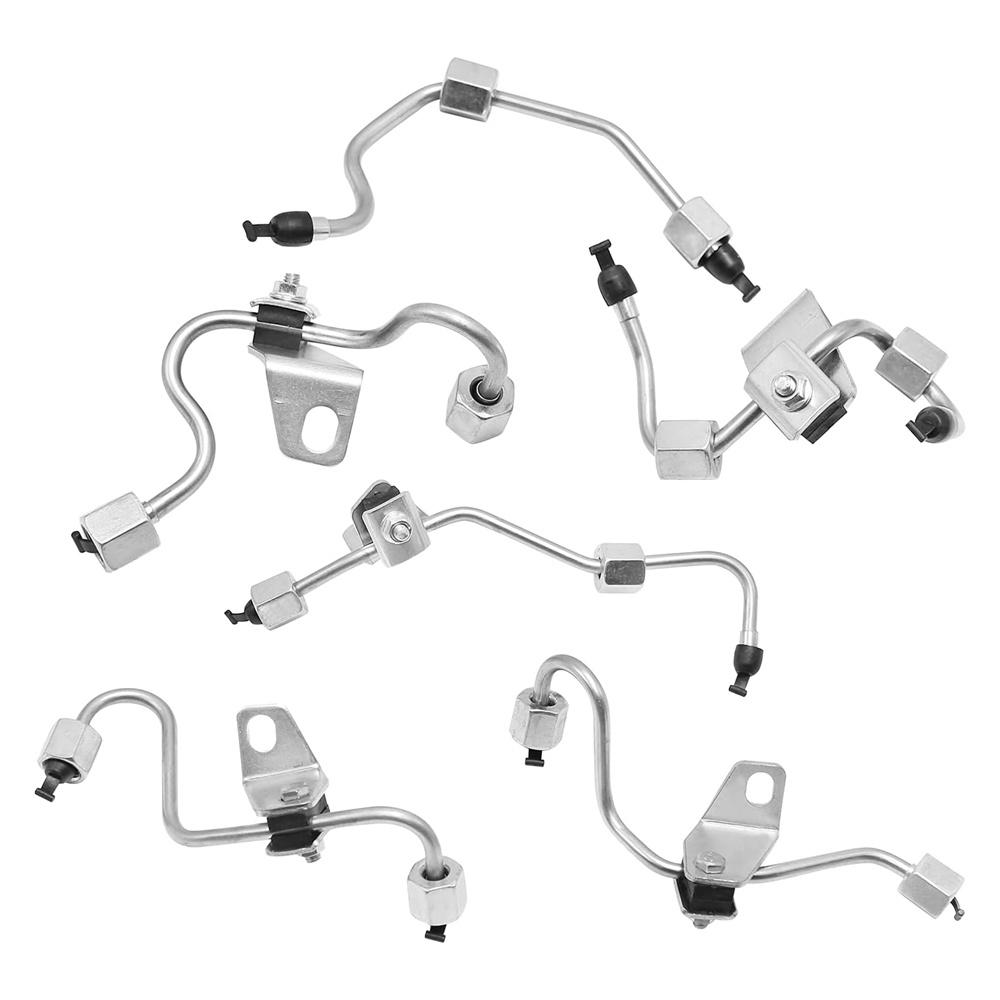 6x Fuel Injector Lines For 03-09 Dodge Ram Cummins 5.9L Diesel 904-322 5086871AA