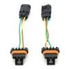 Новый 2X LED Жгут проводов фары Комплект для ремонта разъема Для Polaris RZR 800 900 2411711 2411712