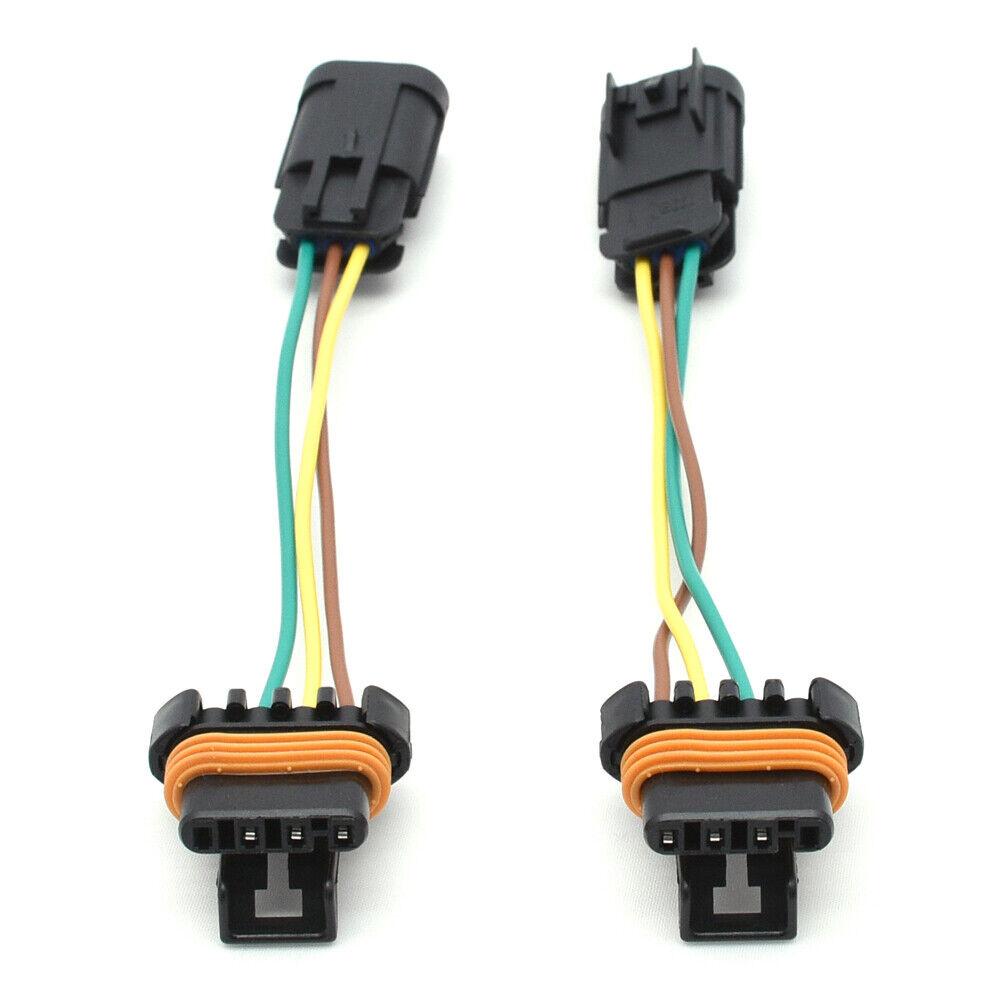 Новый 2X LED Жгут проводов фары Комплект для ремонта разъема Для Polaris RZR 800 900 2411711 2411712