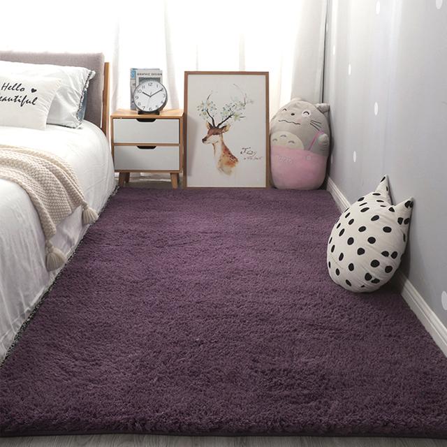 Современный ковер для гостиной, детская комната с пушистыми мягкими коврами, декор для подростковой комнаты, вход в дом, ванная комната, спальня, противоскользящие коврики