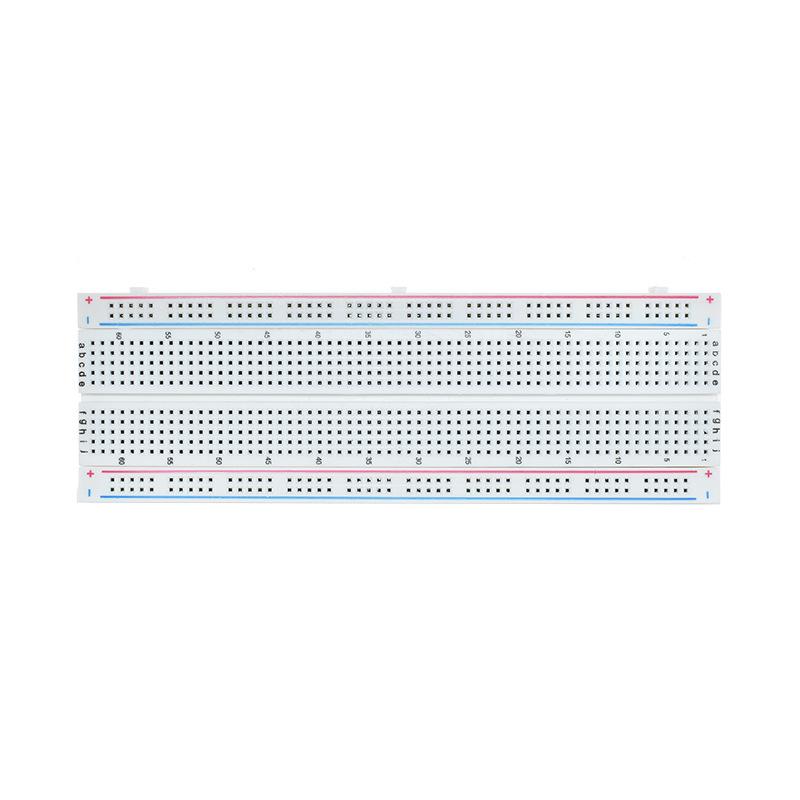 400 Tie Points Mini Solderless Breadboard for DIY PCB Test Universal Protoboard Prototyping Lab Kit for Electronics Engineering Learning Practice