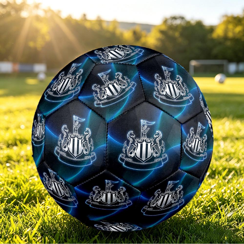 Футбольный мяч Newcastle United, размер 5, с принтом, противоскользящий, для взрослых, футбольный мяч-сувенир для фанатов футбола