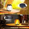 USB Rechargeable Camping Light 800 Lumens Garden Lantern Solar Flame Light  Camping Adventure