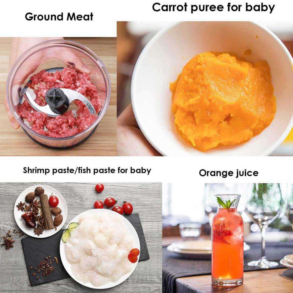 Smoothies Soups Sauces Electric Hand Mixer Whisk Meat Grinder Egg Smoothie Paste