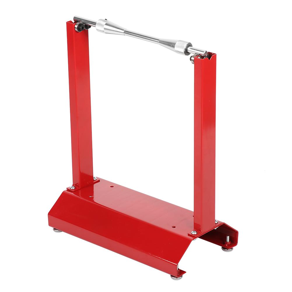 Motorcycle Red Wheel Balancer Balancing Stand Maintenance Rack