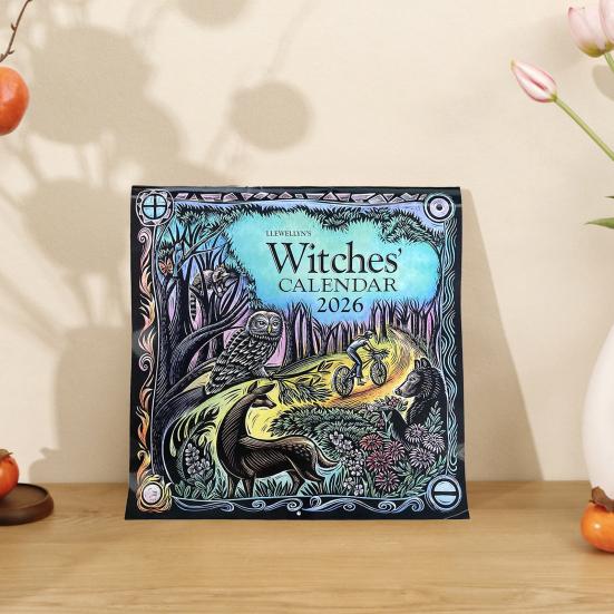 2026 Календарь ведьм Год ведьмы Ежемесячный планировщик Магическая мудрость Астрологические данные Альманахи Ежедневник